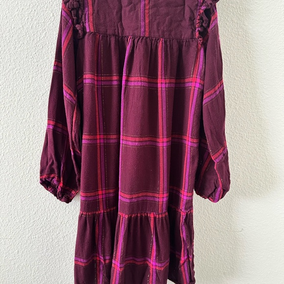 Girl’s purple long sleeve dress.  Size 10. - Picture 3 of 3